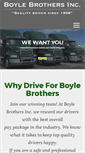 Mobile Screenshot of boylebrothersinc.com